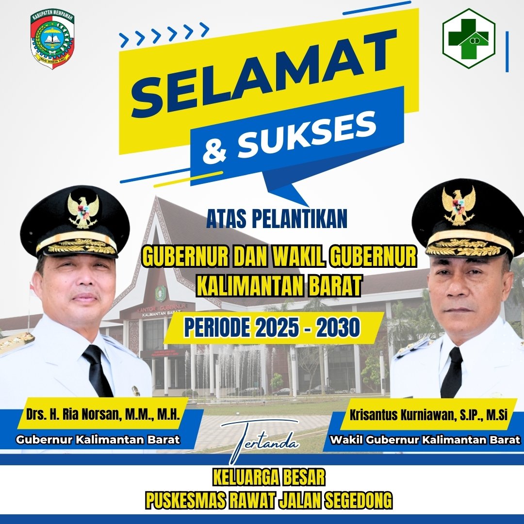 SELAMAT ATAS PELANTIKAN GUBERNUR KALBAR